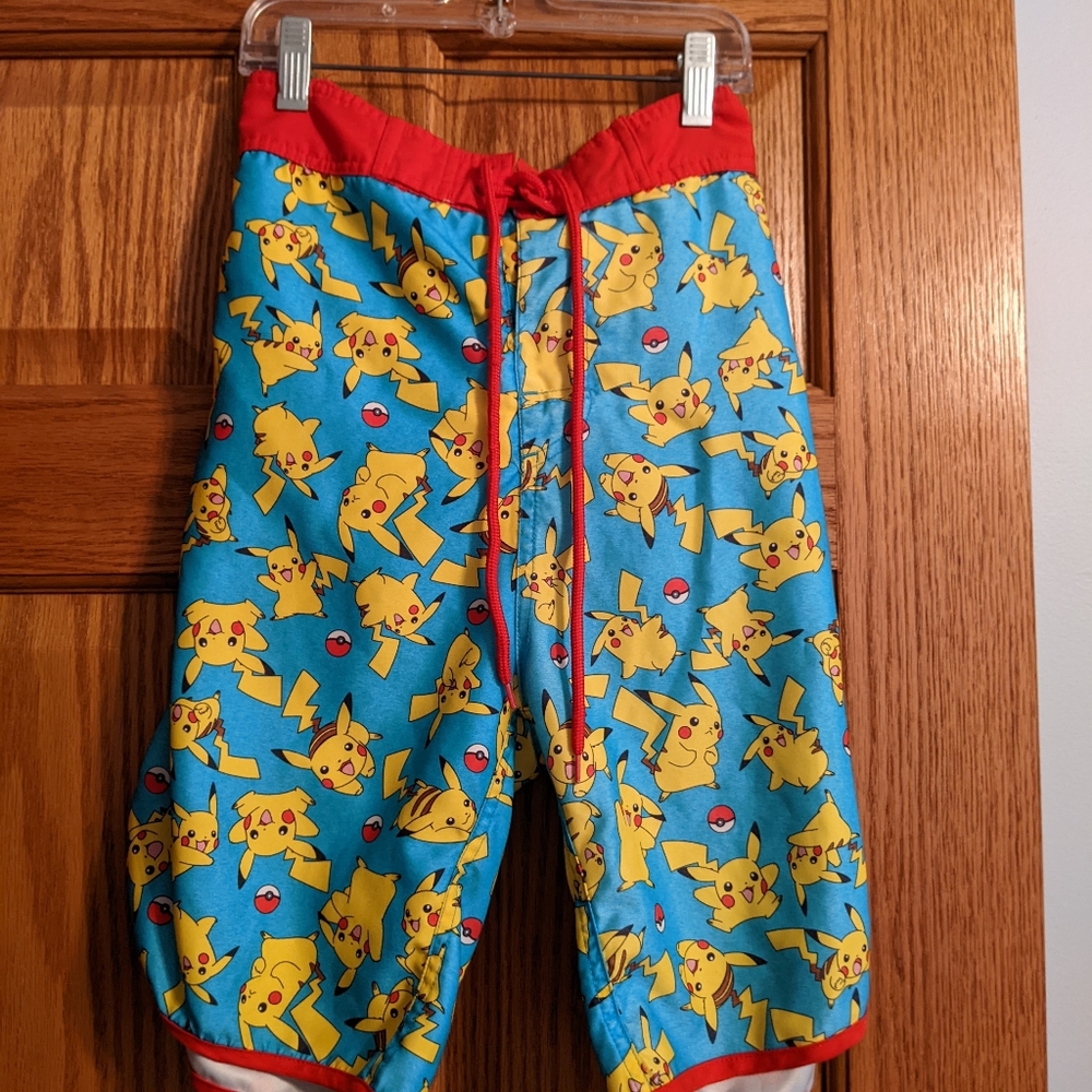 Pokemon swim trunks